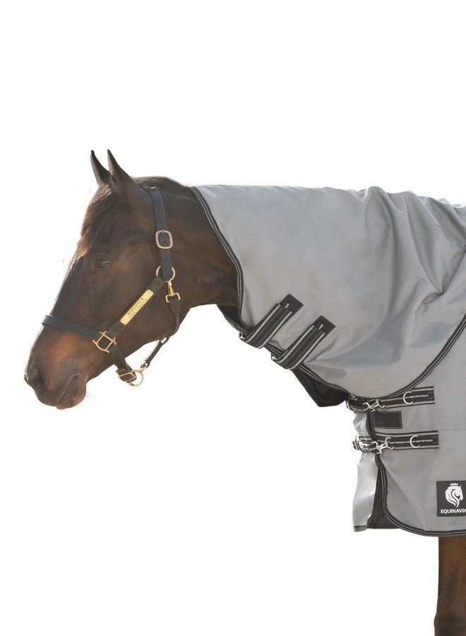 Equinavia Arktis Turnout Neck Cover No Fill | 1200 Denier - Carbon Gray - L - Image 1